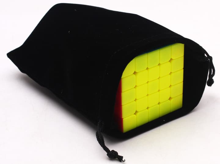 Cube Bag For 2x2-6x6 Cube - Blackest Black image 2