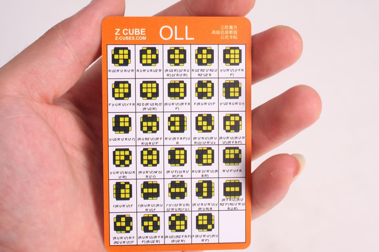Z-Cube CFOP Card image 3