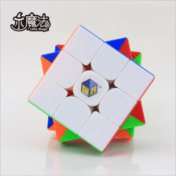 YuXin Little Magic 3x3x3 Cube - Stickerless 2021 + Stand image 3