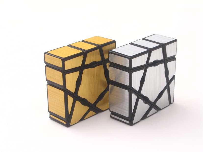 YJ Ghost Cube with Sliver Stickers image 5
