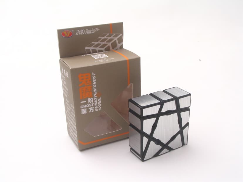 YJ Ghost Cube with Sliver Stickers image 3