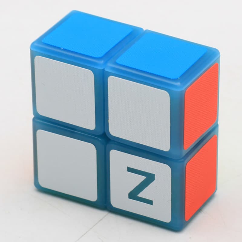 Z-Cube 1x2x2 Cube - Cyan image 1