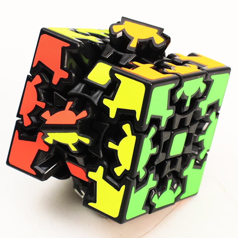 HelloCube MoHuan 3x3 Gear Cube V1 - Black image 3