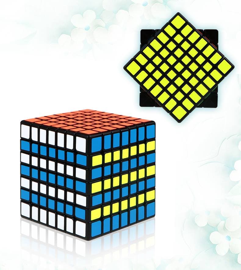 QiYi QiXing 7x7 Cube - Black image 2