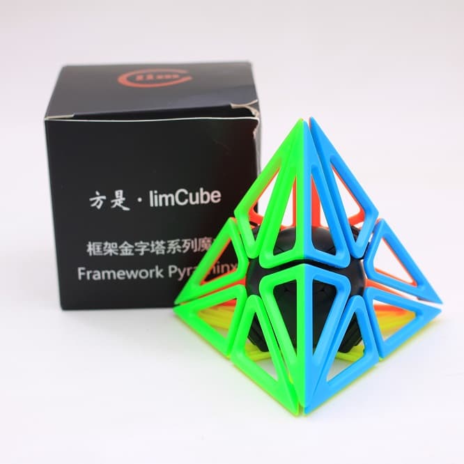 Fangshi Framework pyraminx - Stickerless image 2