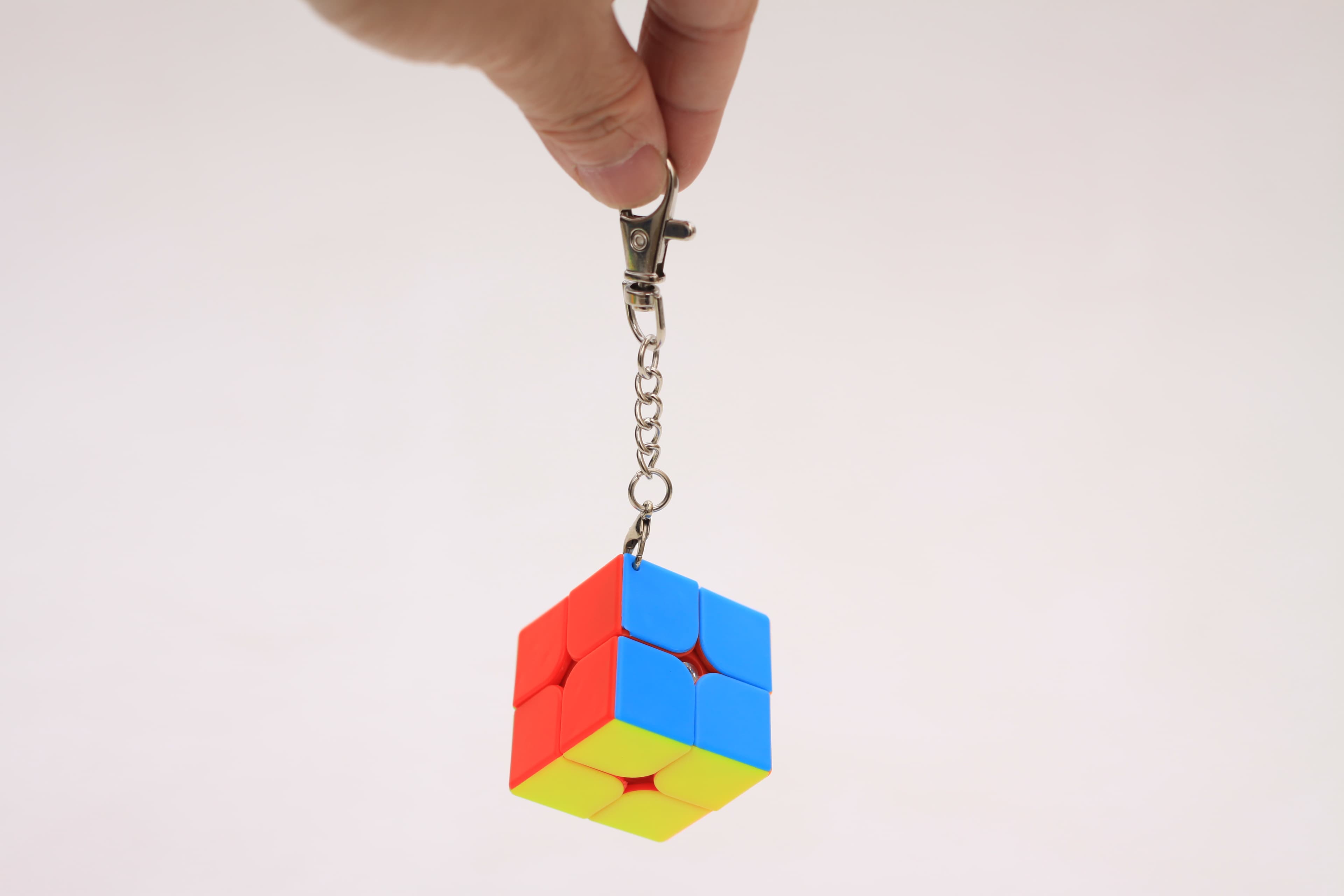 2x2 Cube keychain image 2