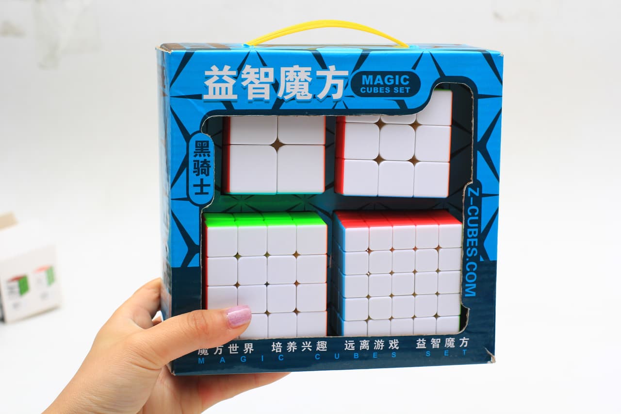 Z-Cube Four Cubes Set - Stickerless image 2