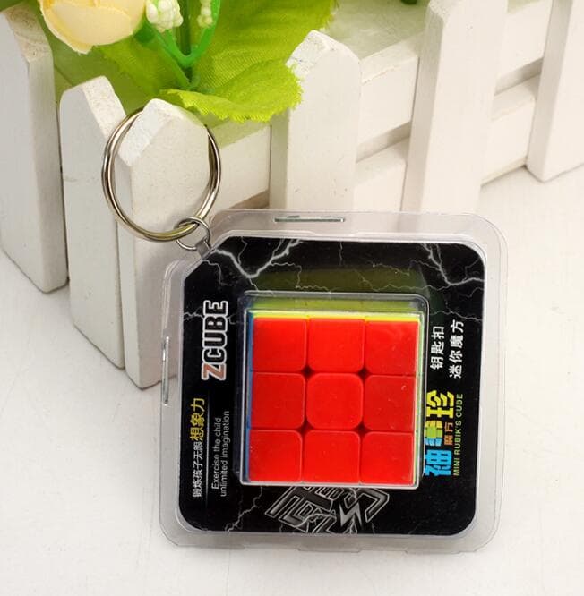 Z-Cube 3x3 keyrings - Stickerless image 2