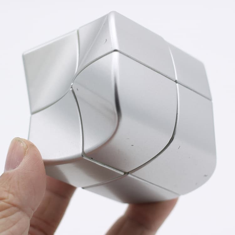 Yongjun Yuanfang 2x2 Cube - silver image 1
