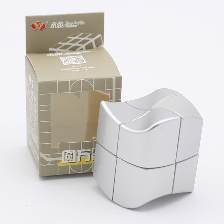 Yongjun Yuanfang 2x2 Cube - silver image 2