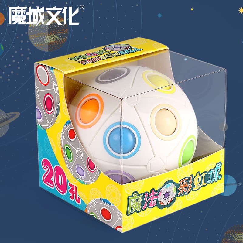 Moyu rainbow ball 10cm image 3