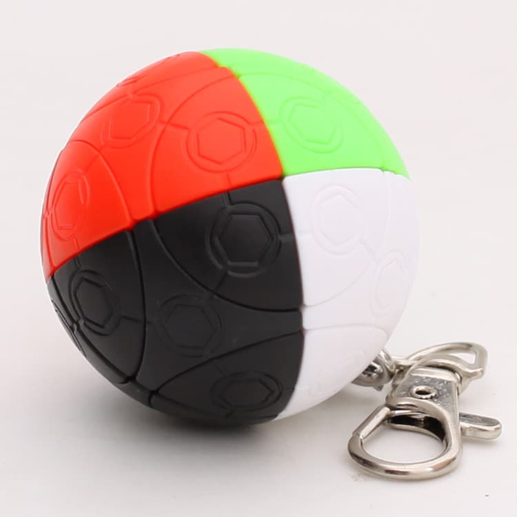 Mini 4 colors Football Magic Cube image 4