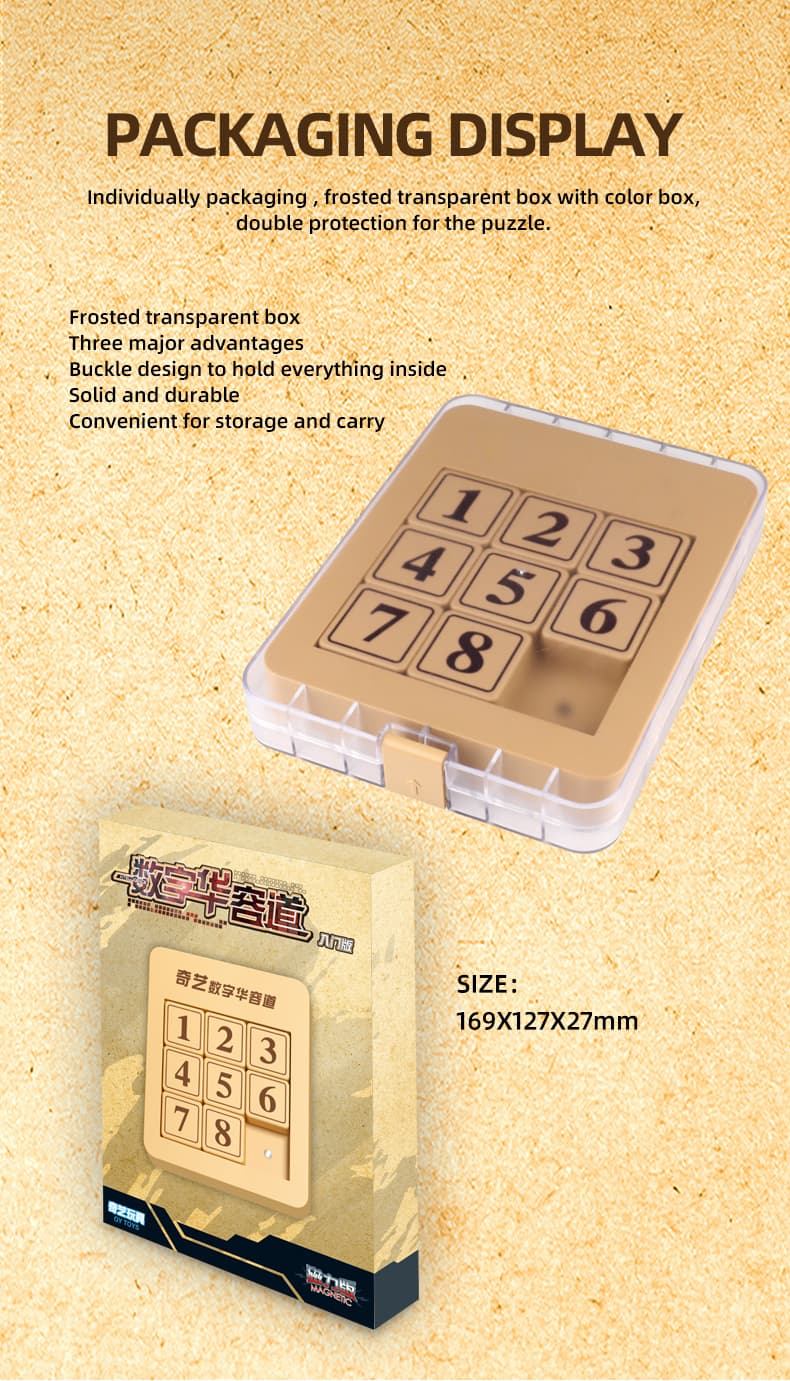 QiYi Magnetic Mini Number sliding Klotski image 2