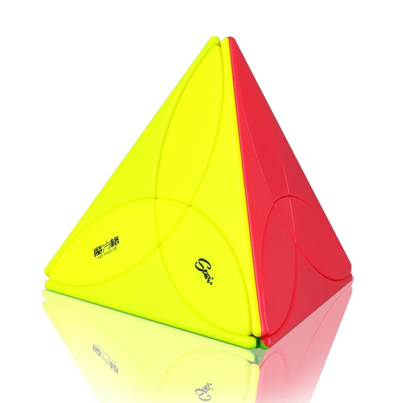 Qiyi Clover Pyraminx - Stickerless image 1