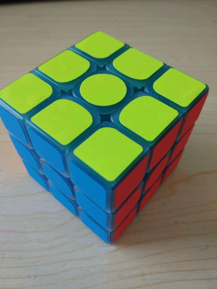 Z-Cube 3x3 Luminous blue image 1