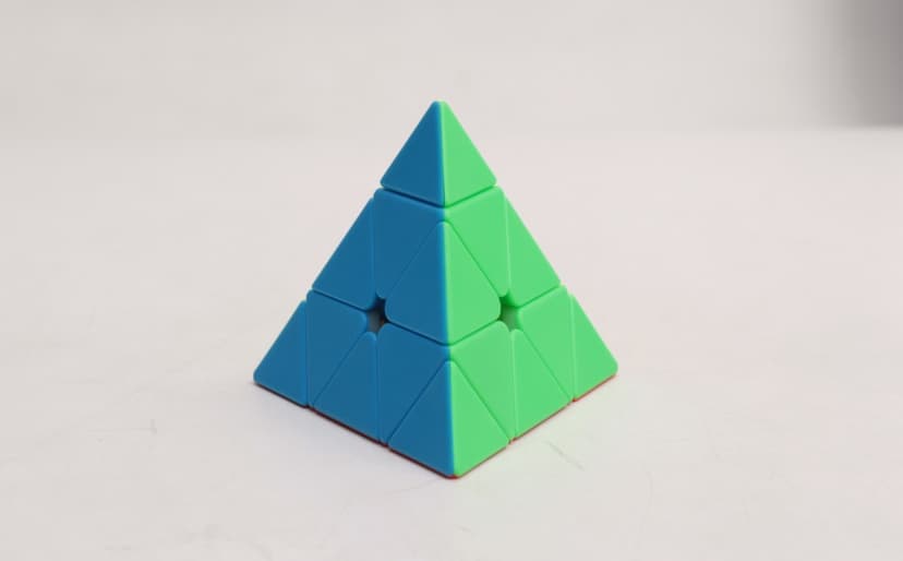 Z-Cube Magnetic 3x3 Pyraminx - Stickerless image 1