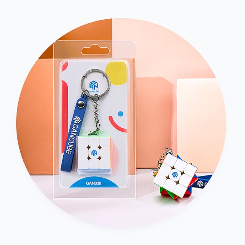 GAN 3cm 3x3x3 Keychain