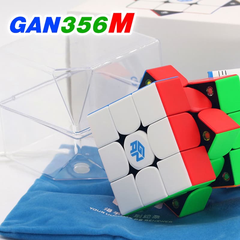 Gan356M GES 3x3x3 - Stickerless image 2
