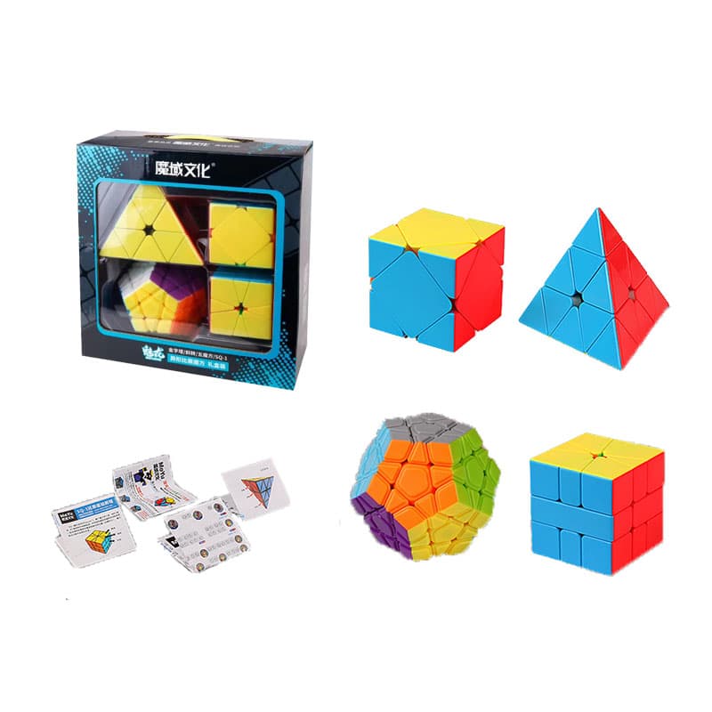 Cubing Classroom Meilong Gift Packing - Pyra,skewb,mega,sq1 image 2