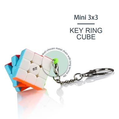 QIYi Key Ring Cube 3x3 [Squared]