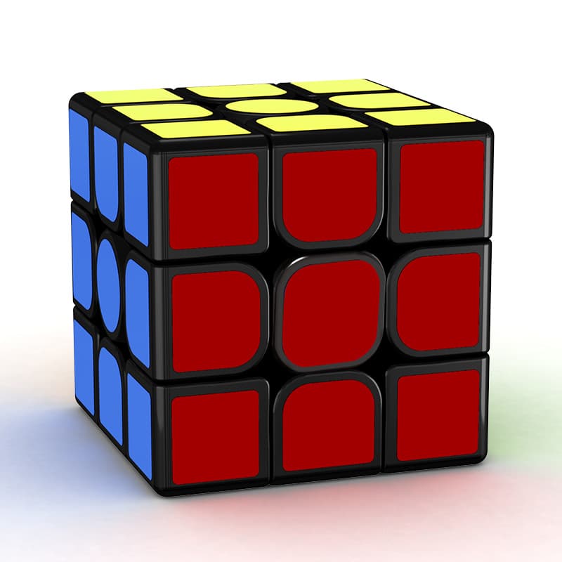 CubingClassroom RS3 M 3x3 2020 - Black image 1