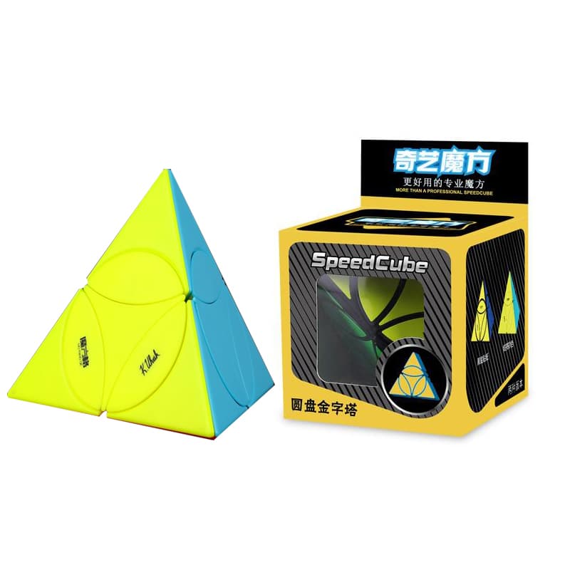 QiYi Mofangge Coin Tetrahedron Pyramind - Stickerless image 2