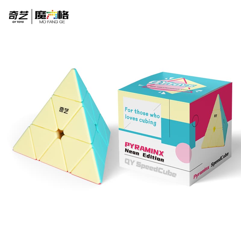 QiYi Pyraminx(neon color) image 1