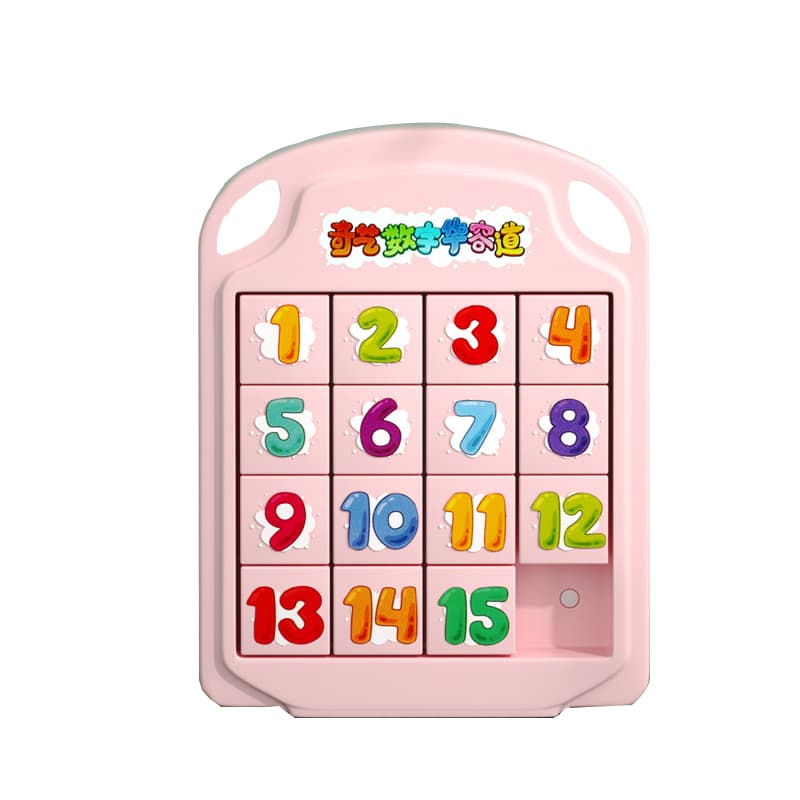 QiYi Klotski 4x4 Puzzle - Pink image 1