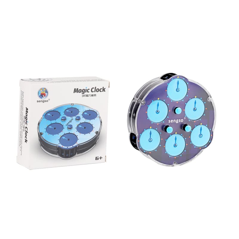 SengSo 3x3 Magnetic Clock image 1