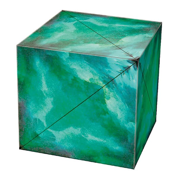 MoYu SHASHIBO Magnetic Folding Cube - green image 1