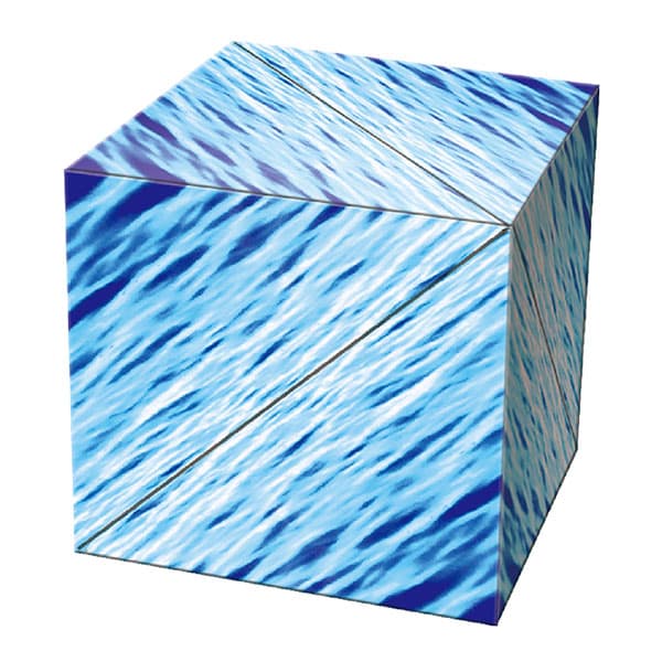 MoYu SHASHIBO Magnetic Folding Cube - Blue image 1