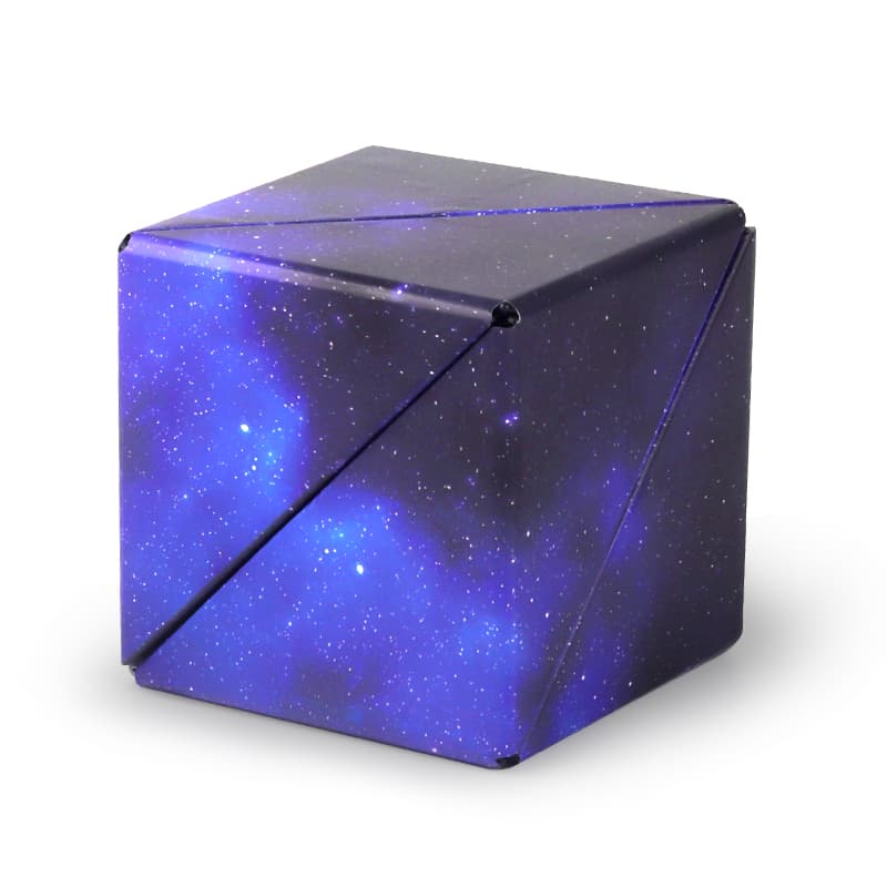 SengSo SHASHIBO Magnetic Folding Cube - deep blue image 2