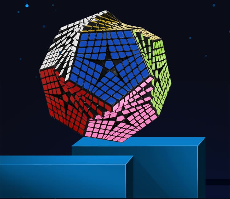 ShengShou 8x8 Megaminx Dodecahedron - Black image 5