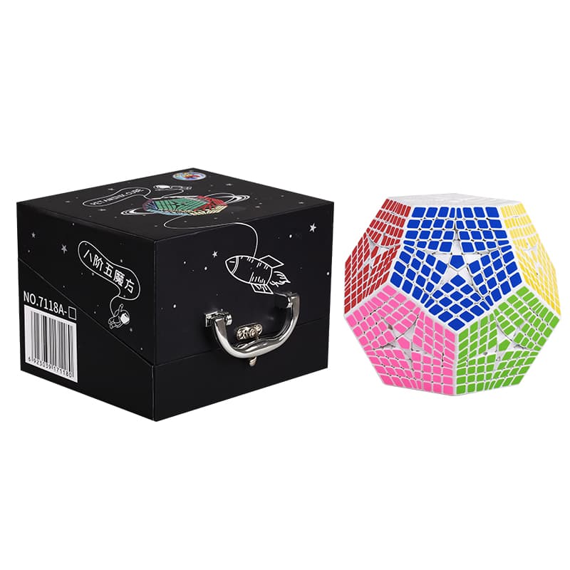 ShengShou 8x8 Megaminx Dodecahedron - White image 3