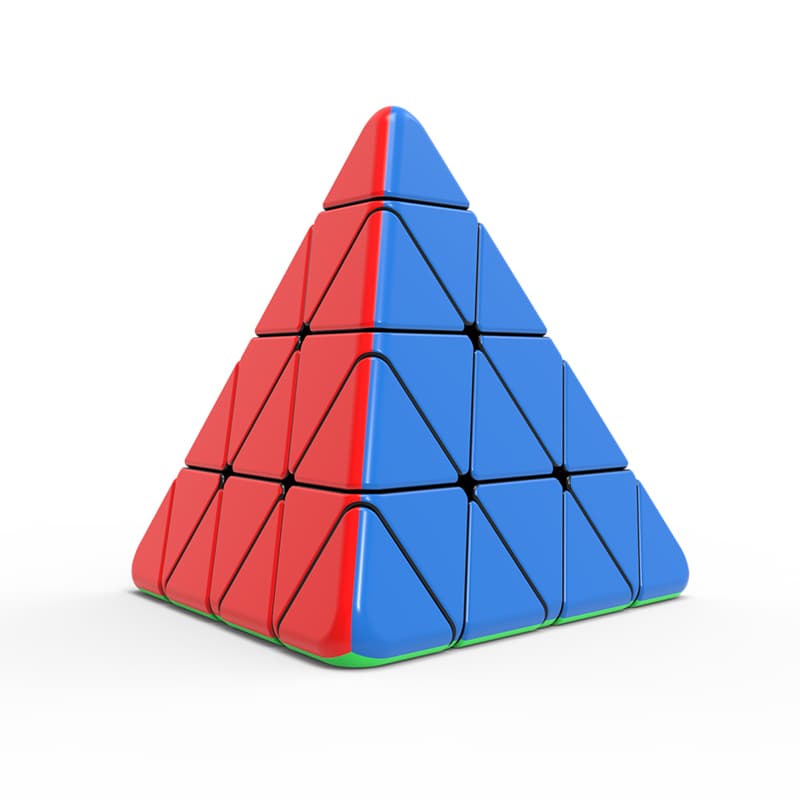 YuXin Little Magic 4x4 Pyraminx - stickerless image 1