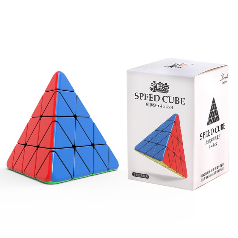 YuXin Little Magic 4x4 Pyraminx - stickerless image 2