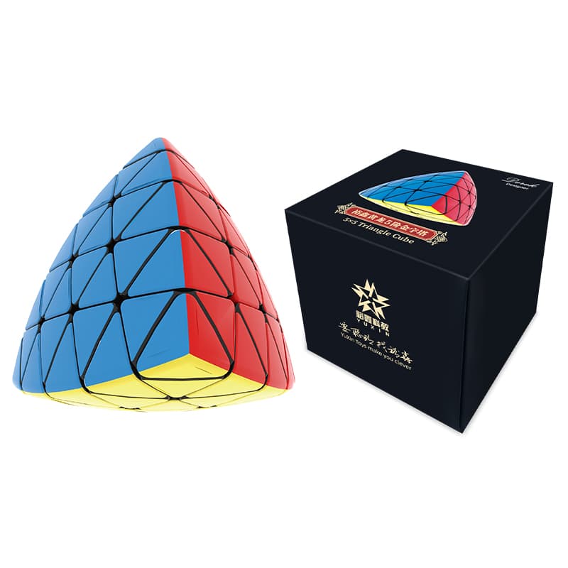 YuXin Huanglong 5x5 Pyraminx - stickerless image 2