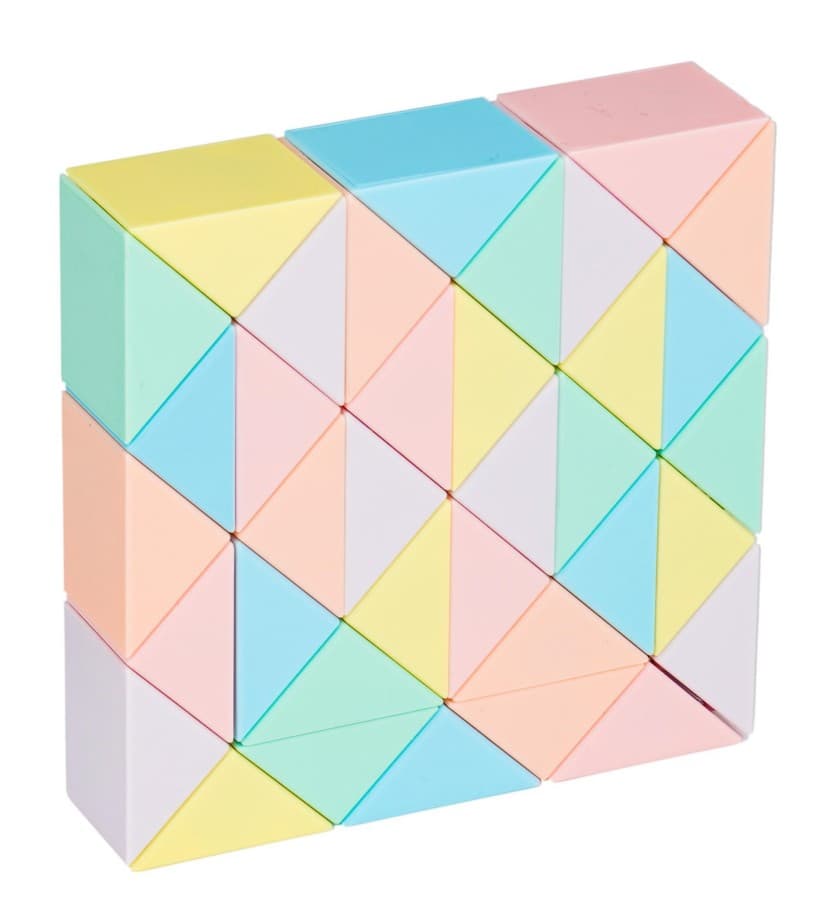 DianSheng 36 Blocks Snake - Macaron image 1