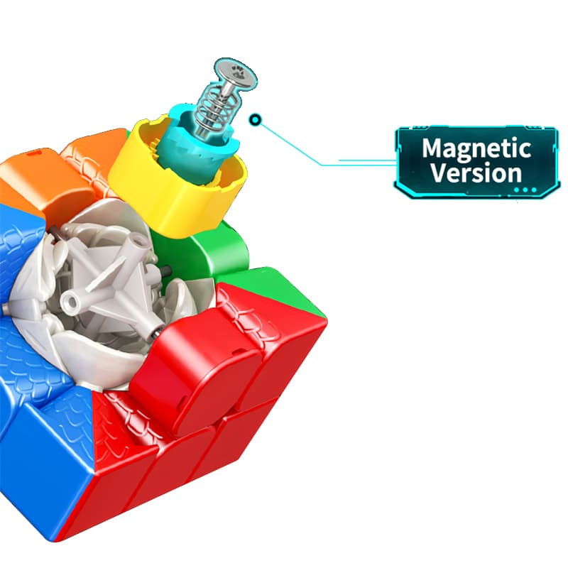 HuaMeng YS3M Magnetic 3x3 - stickerless image 3