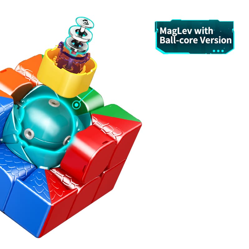 HuaMeng YS3M Ball-Core 3x3 - stickerless image 3