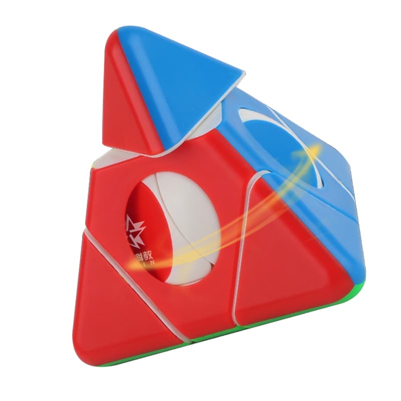 YuXin 2x2 Multi Pyraminx - stickerless image 2