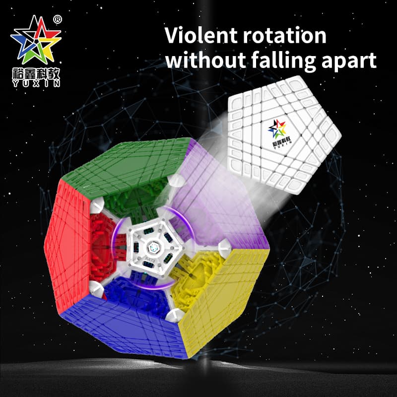 YuXin Huanglong Teraminx - Stickerless image 4