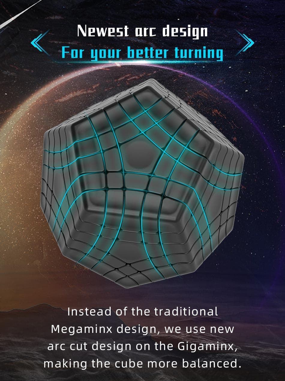 DianSheng Gigaminx M - Stickerless image 8