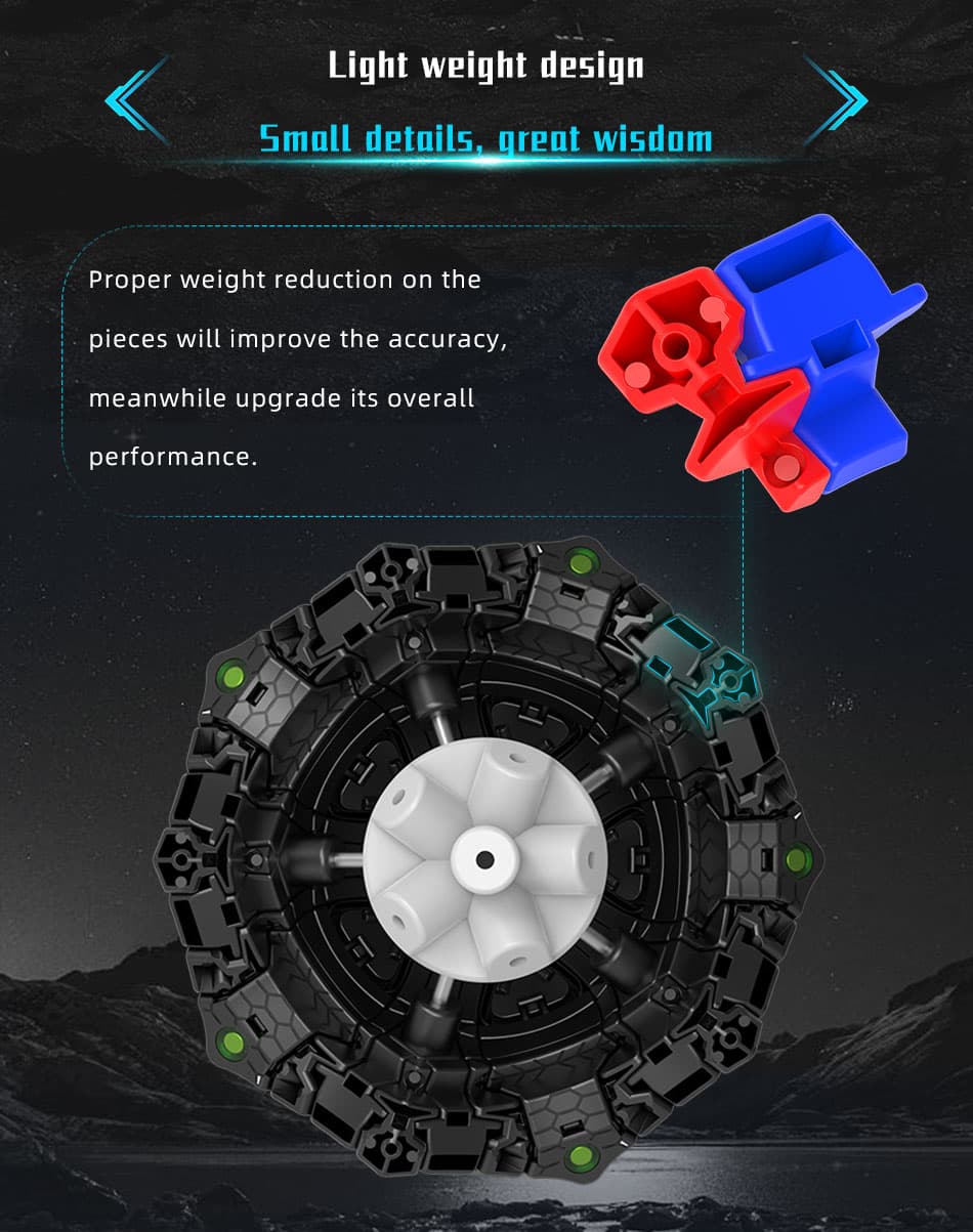 DianSheng Gigaminx M - Stickerless image 10