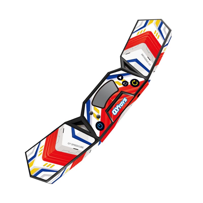 QiYi Speed Timer Sticker - Cool Mecha image 1