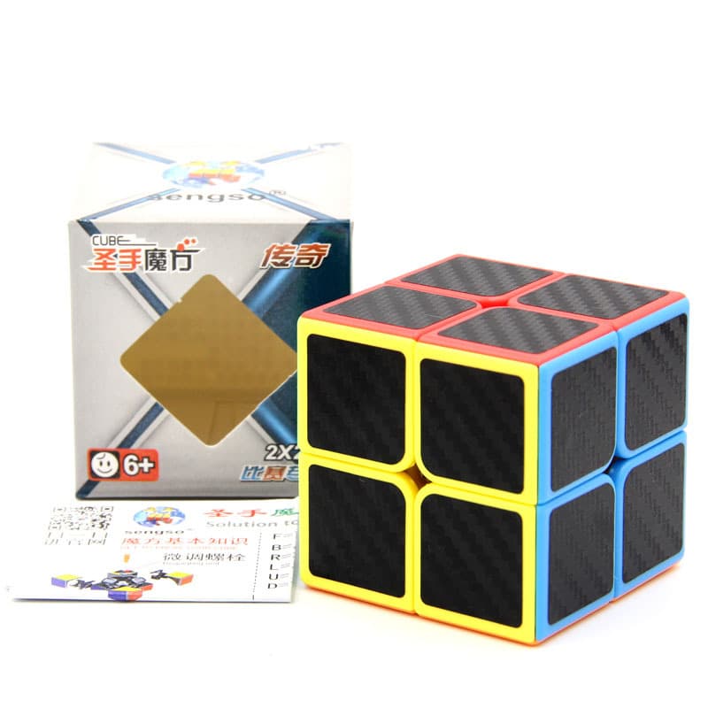 SengSo Carbon 2x2 - Stickerless