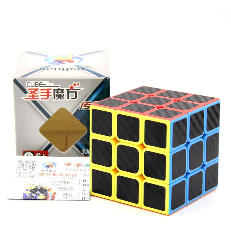 SengSo Carbon 3x3 - Stickerless
