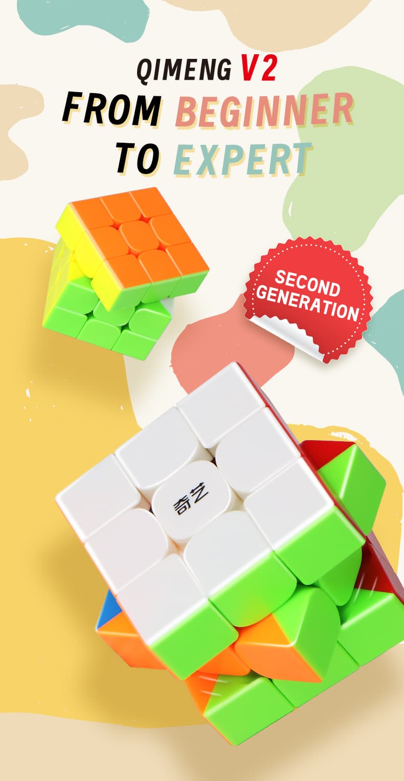 QiYi QiMeng V2 3x3 - Stickerless image 8