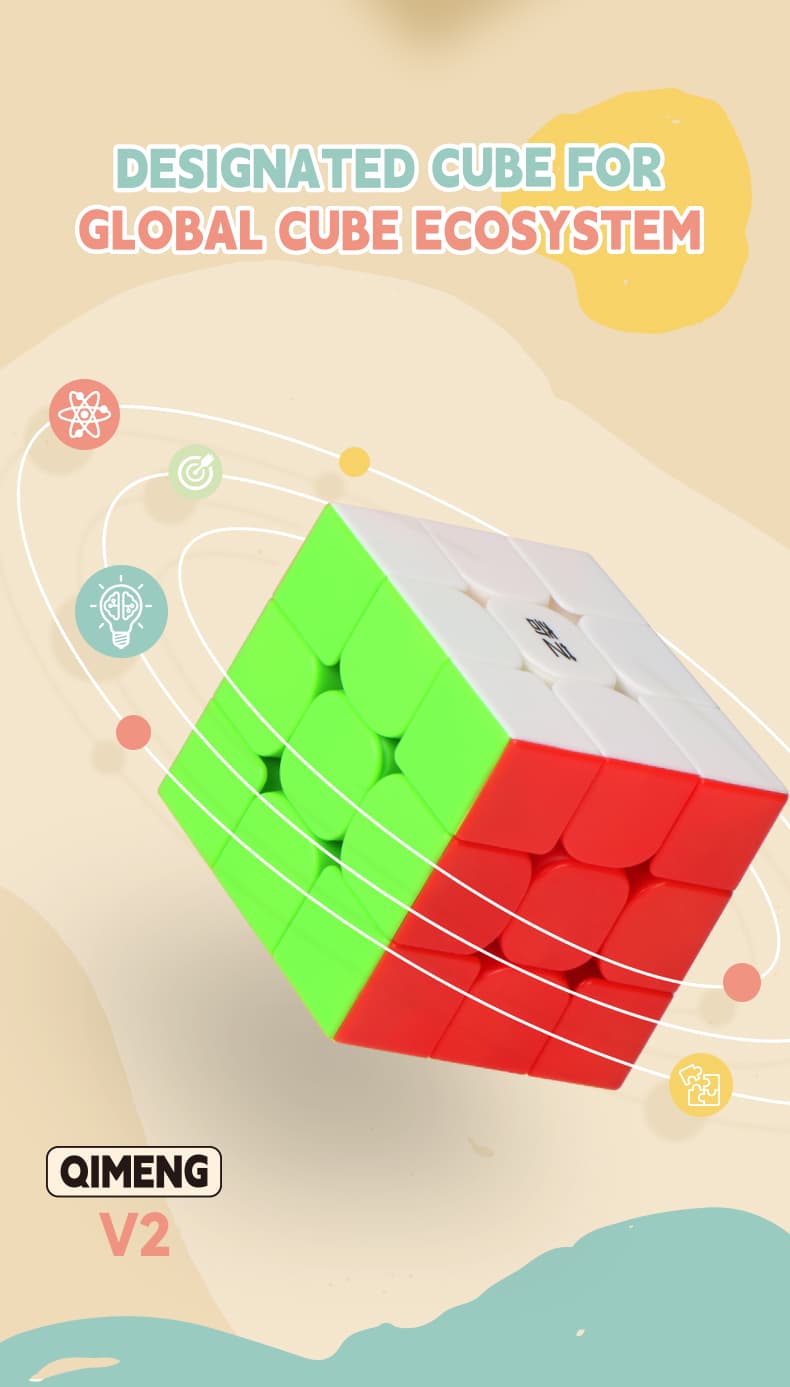 QiYi QiMeng V2 3x3 - Stickerless image 9