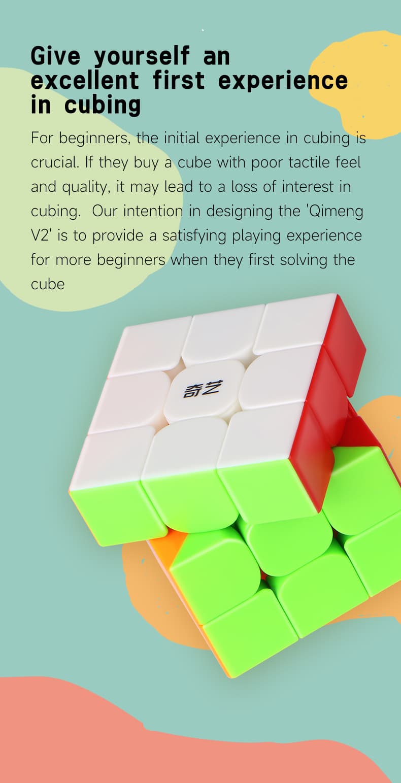 QiYi QiMeng V2 3x3 - Stickerless image 10